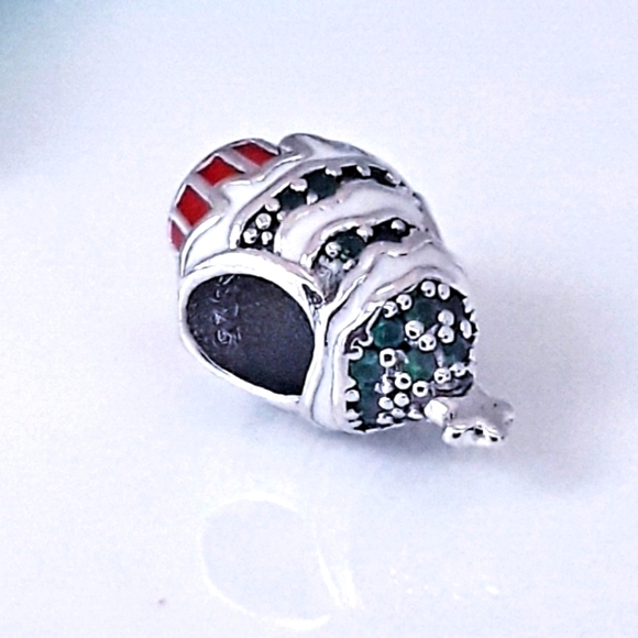 Christmas tree CUPCAKE charm S925 Pandora compatible - Picture 4 of 4